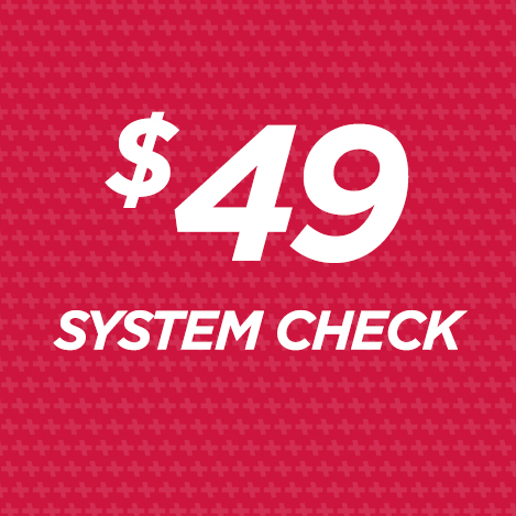 SAVE ON A SYSTEM CHECK