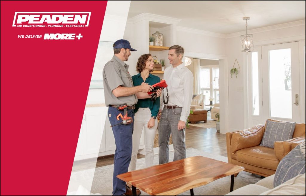 A Peaden plumber is discussing what backflow means and how to avoid it.