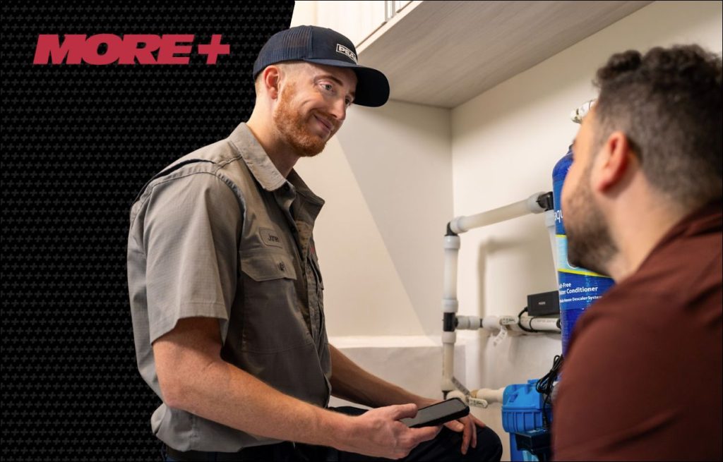 Peaden plumber explaining backflow.