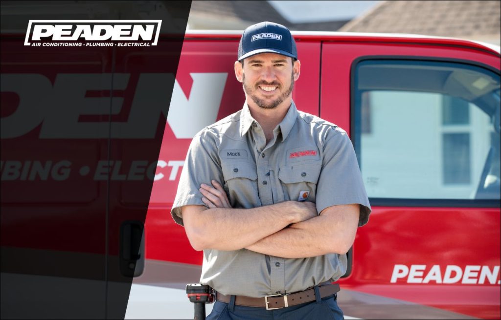 A Peaden HVAC tech