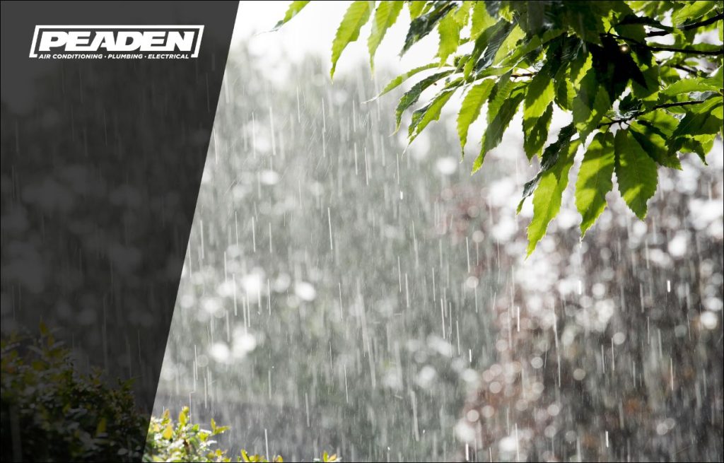 A Florida rain storm