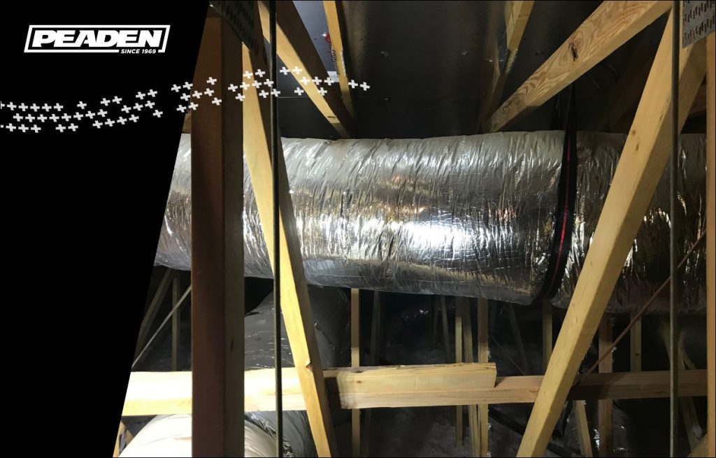A leaky air duct.