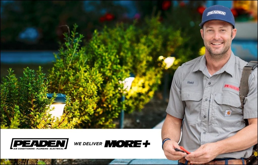 A Peaden Electrician installed outdoor lighting.